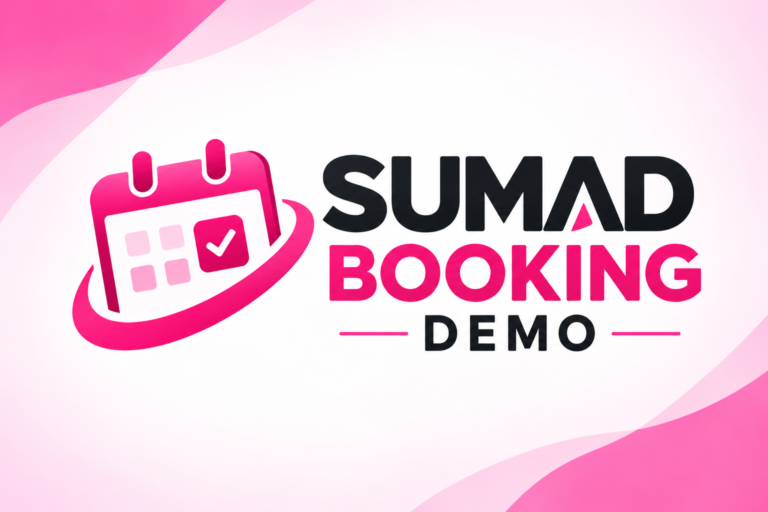 SUMAD BOOKING DEMO